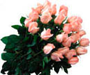 Букет №129 - 25 розовых роз